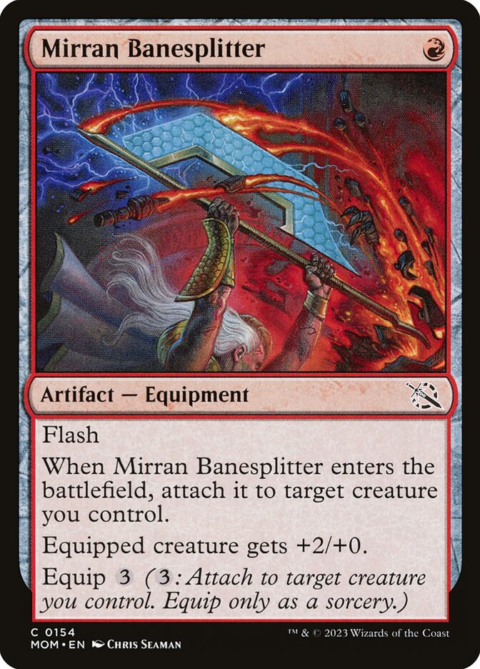 Mirran Banesplitter 154 (March of the Machine)  - Foil | Good Games Cannington