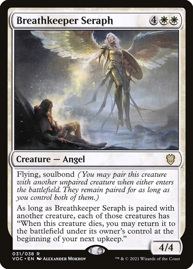 Breathkeeper Seraph 31 (Commander: Innistrad: Crimson Vow)  | Good Games Cannington