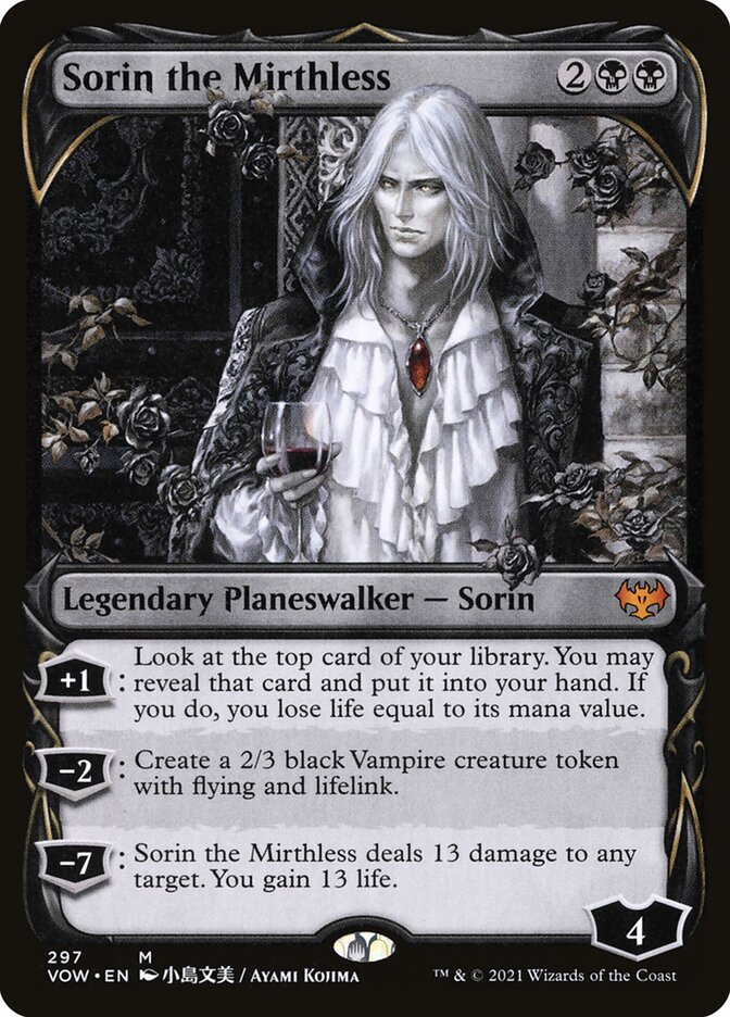 Sorin the Mirthless 297 (Innistrad: Crimson Vow)  - Foil | Good Games Cannington