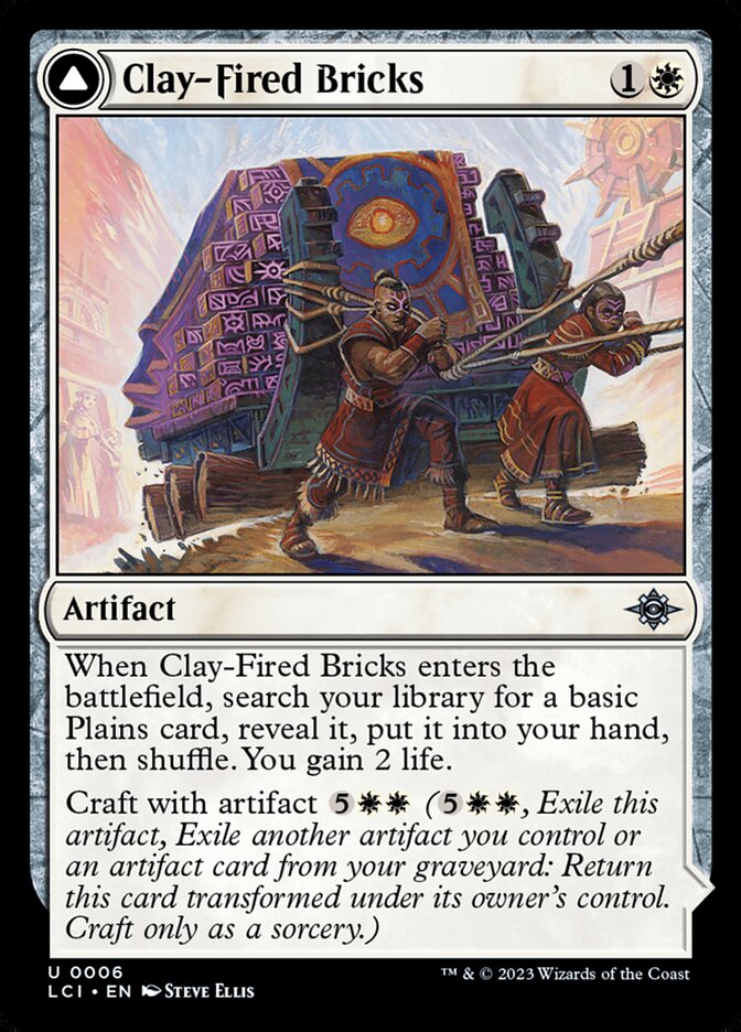 Clay-Fired Bricks // Cosmium Kiln 6/291 (The Lost Caverns of Ixalan)  | Good Games Cannington