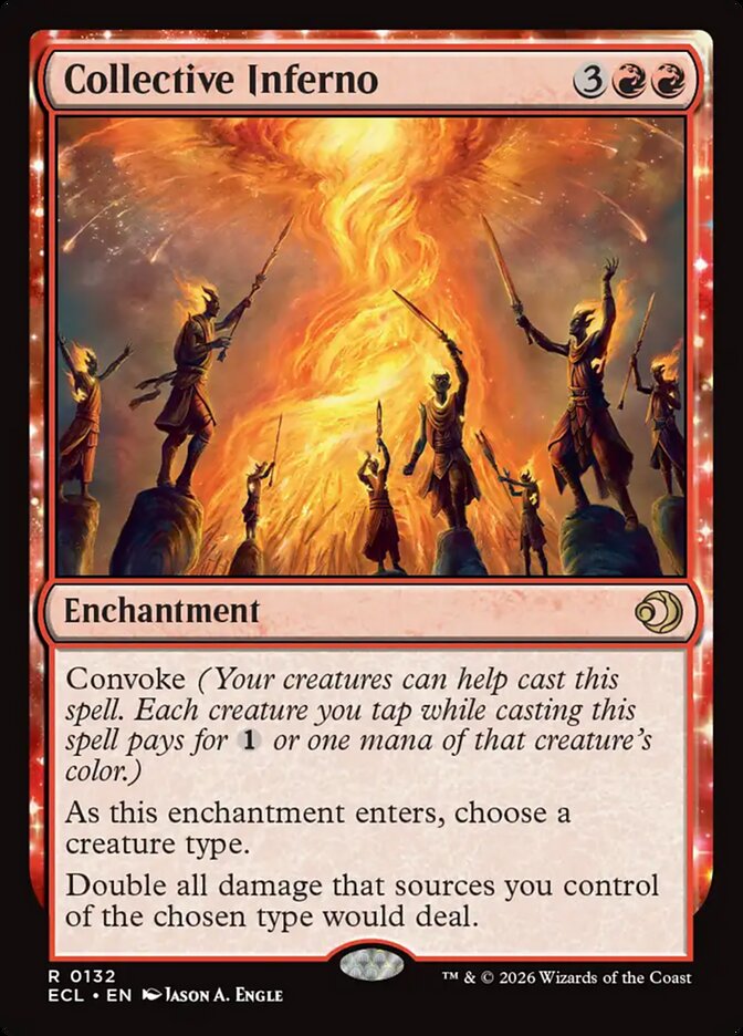 Collective Inferno 132 (Lorwyn Eclipsed)  - Foil | Good Games Cannington
