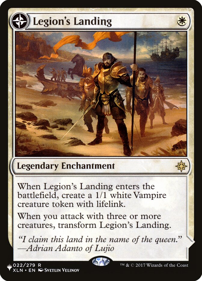 Legion's Landing // Adanto, the First Fort 22 (The List Reprints)  | Good Games Cannington