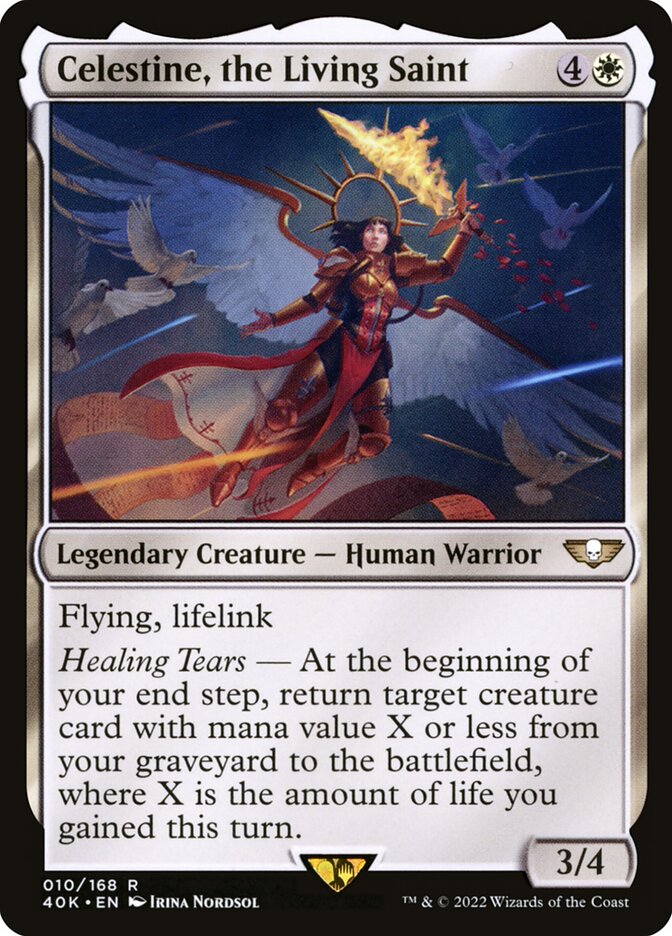 Celestine the Living Saint 10 (Universes Beyond: Warhammer 40,000)  | Good Games Cannington