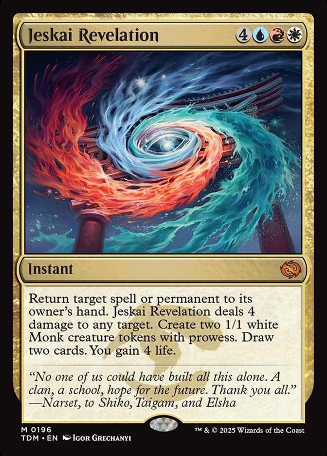 Jeskai Revelation 196/291 (Tarkir: Dragonstorm)  | Good Games Cannington