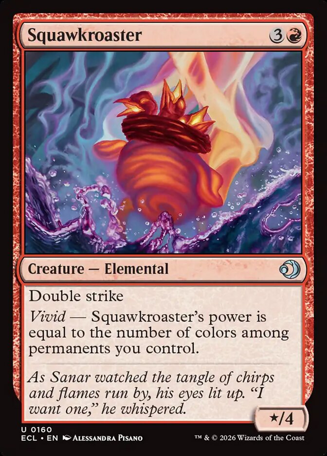 Squawkroaster 160 (Lorwyn Eclipsed)  | Good Games Cannington