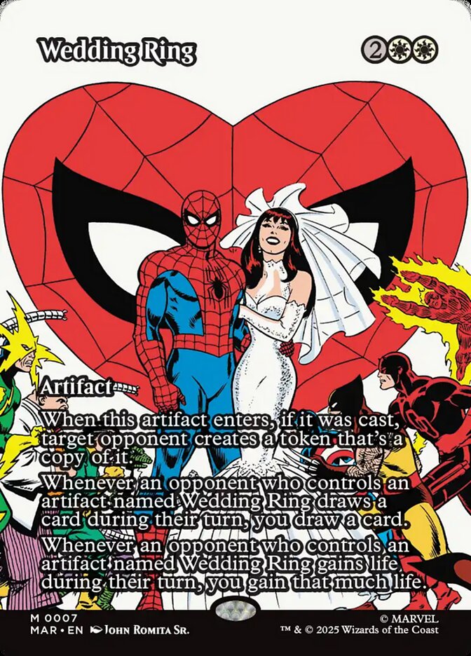 Wedding Ring 7 (Marvel Universe Eternal-Legal)  - Borderless | Good Games Cannington