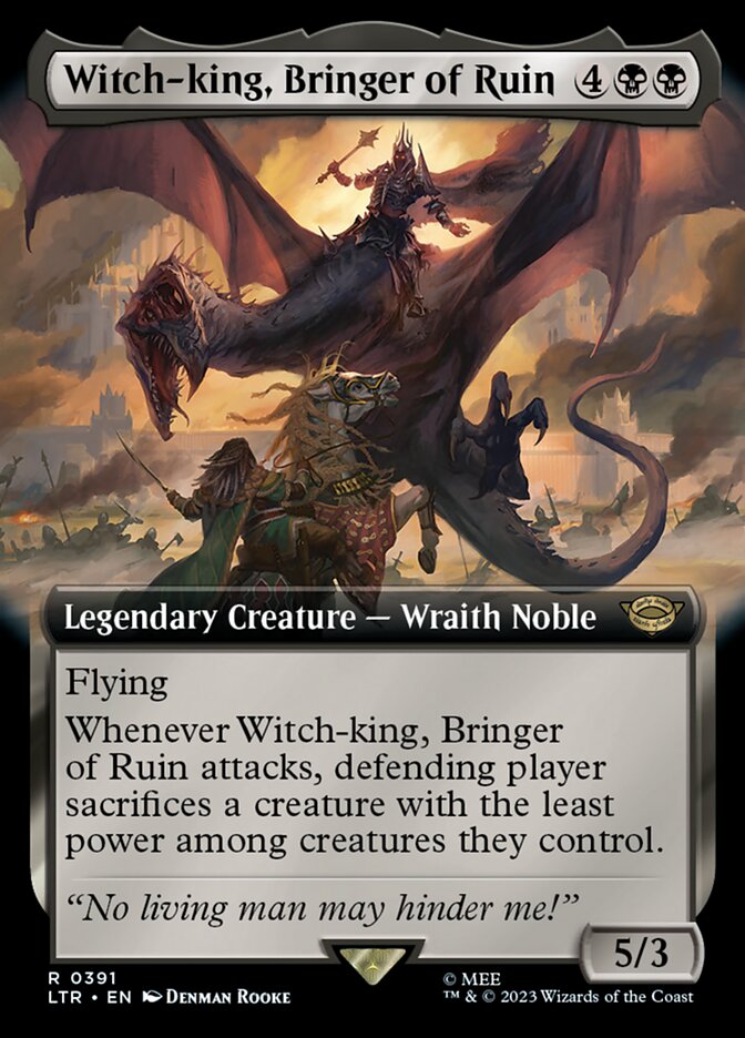 Witch-king, Bringer of Ruin 391 (Universes Beyond: The Lord of the Rings: Tales of Middle-earth)  | Good Games Cannington