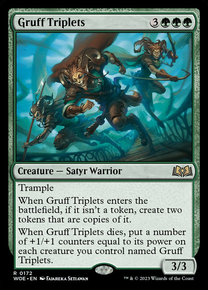 Gruff Triplets 172/276 (Wilds of Eldraine)  | Good Games Cannington