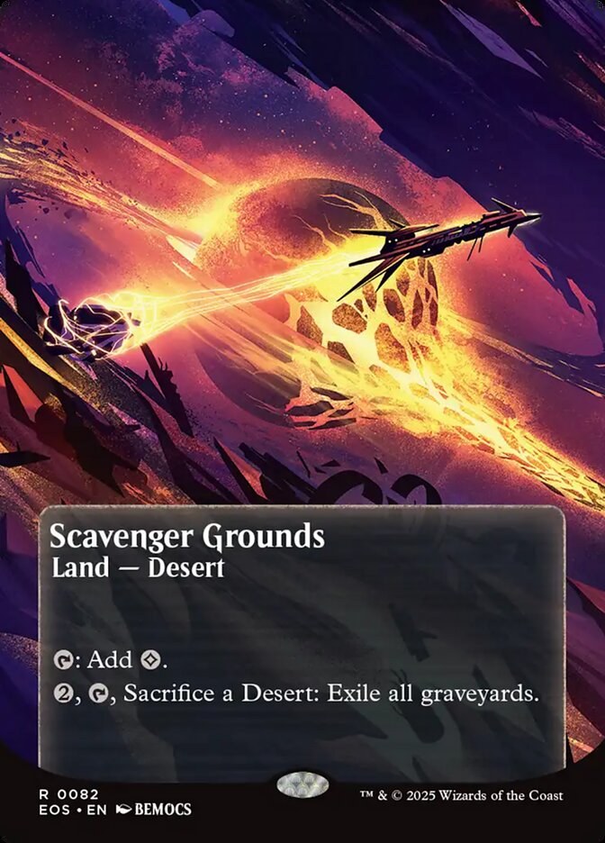 Scavenger Grounds 82 (Edge of Eternities: Stellar Sights)  - Foil | Good Games Cannington