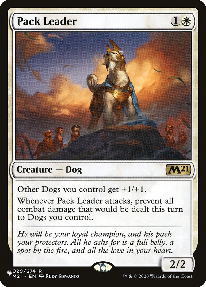Pack Leader M21-29/5075 (The List Reprints)  | Good Games Cannington