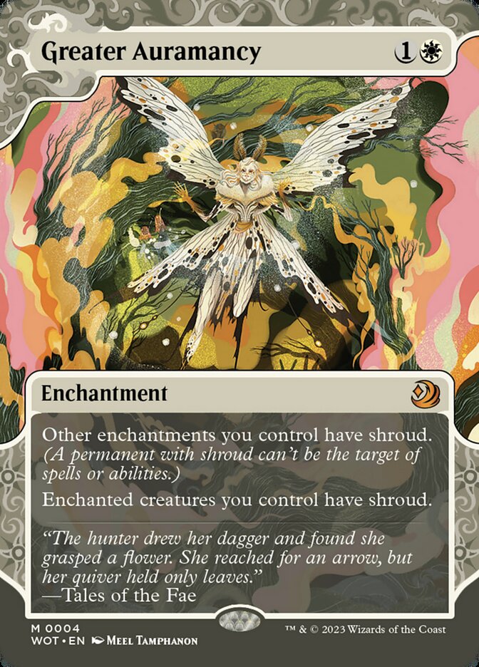 Greater Auramancy 4/63 (Wilds of Eldraine: Enchanting Tales)  - Showcase | Good Games Cannington