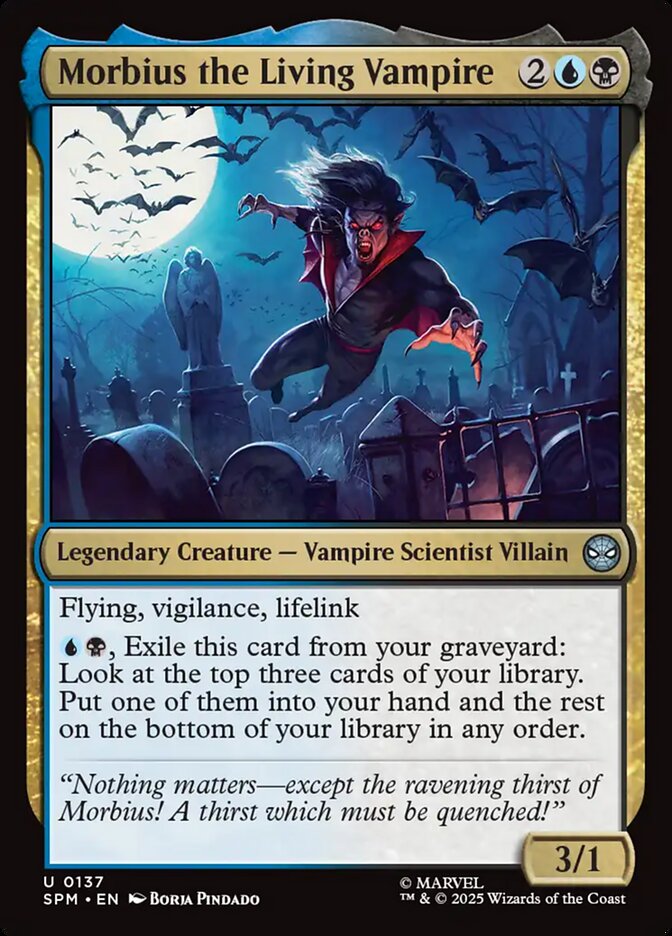 Morbius the Living Vampire 137 (Marvel's Spider-Man)  | Good Games Cannington