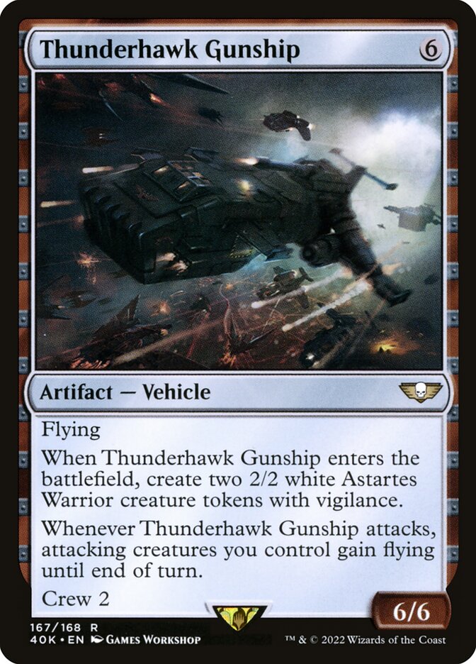 Thunderhawk Gunship 167 (Universes Beyond: Warhammer 40,000)  | Good Games Cannington