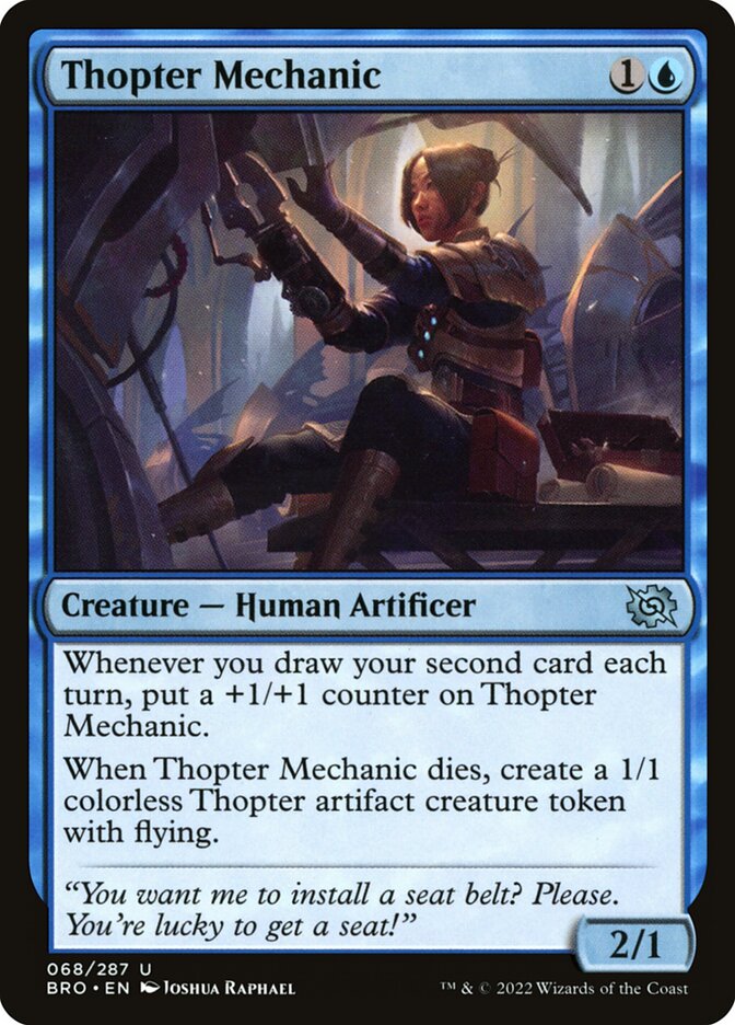 Thopter Mechanic 68/287 (The Brothers' War)  | Good Games Cannington