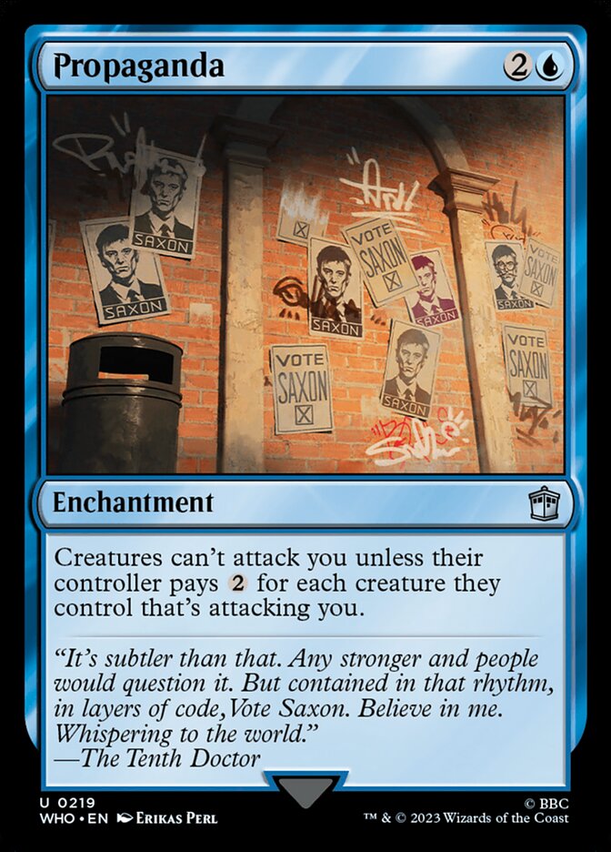 Propaganda 219/331 (Universes Beyond: Doctor Who)  | Good Games Cannington