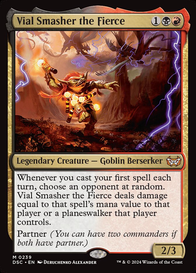 Vial Smasher the Fierce 239/40 (Commander: Duskmourn: House of Horror)  | Good Games Cannington