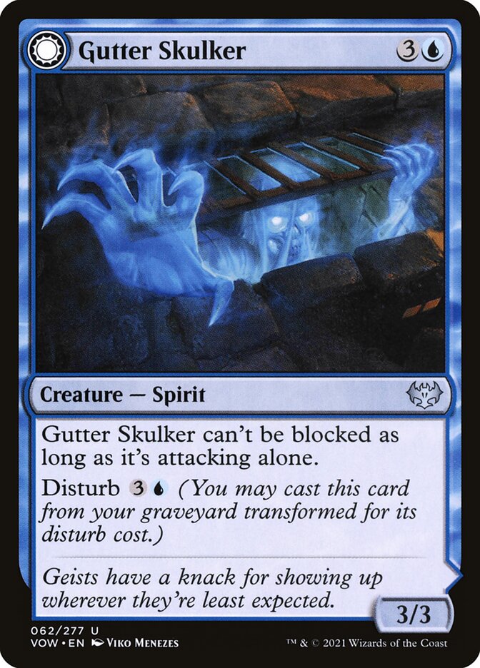 Gutter Skulker // Gutter Shortcut 62 (Innistrad: Crimson Vow)  | Good Games Cannington