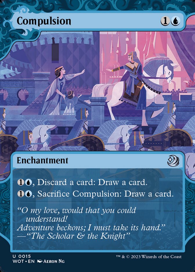 Compulsion 15 (Wilds of Eldraine: Enchanting Tales)  - Foil | Good Games Cannington