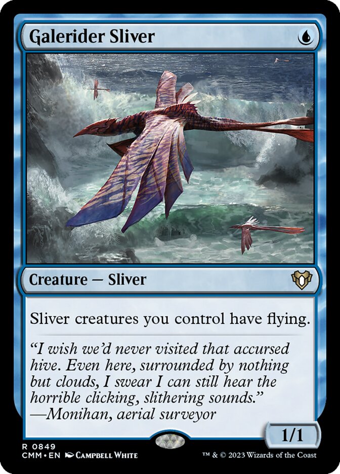 Galerider Sliver 849/451 (Commander Masters)  | Good Games Cannington