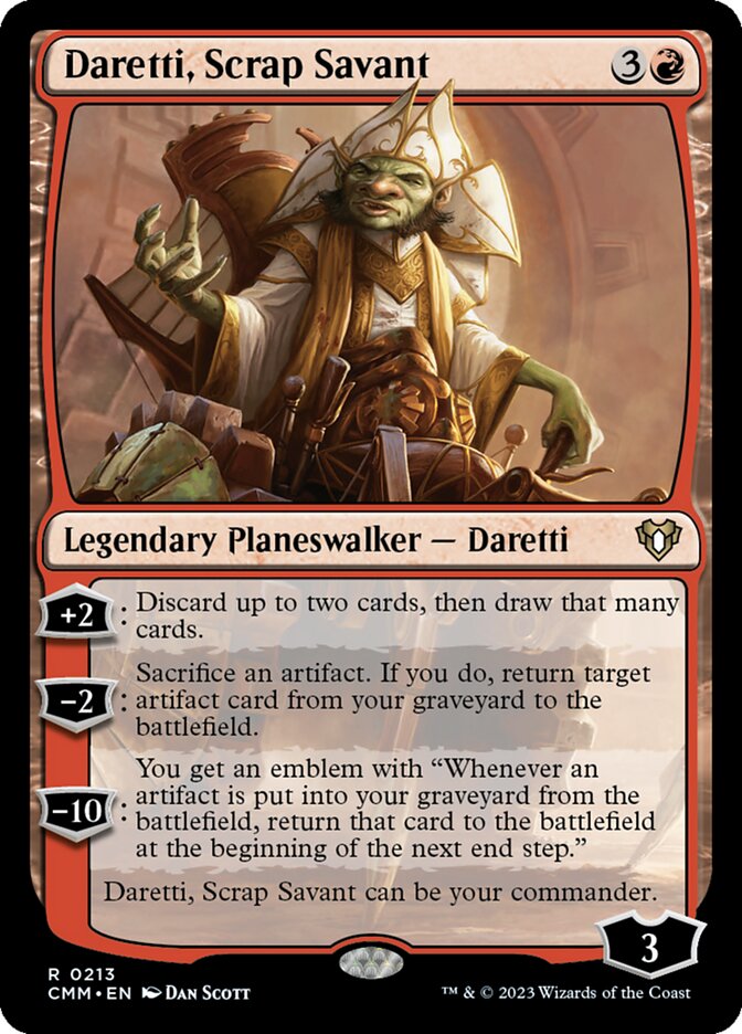 Daretti Scrap, Savant 213/451 (Commander Masters)  | Good Games Cannington