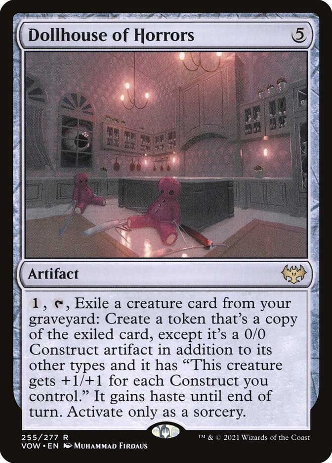 Dollhouse of Horrors 255 (Innistrad: Crimson Vow)  - Foil | Good Games Cannington