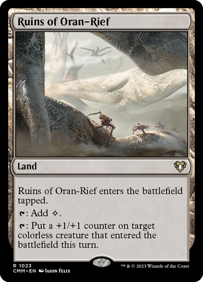 Ruins of Oran-Rief 1023 (Commander Masters)  | Good Games Cannington