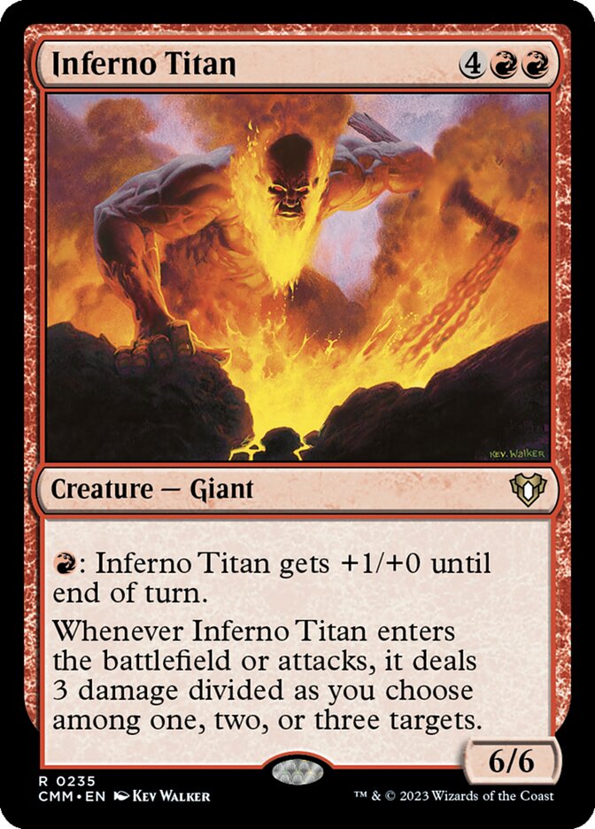 Inferno Titan 235/451 (Commander Masters)  | Good Games Cannington