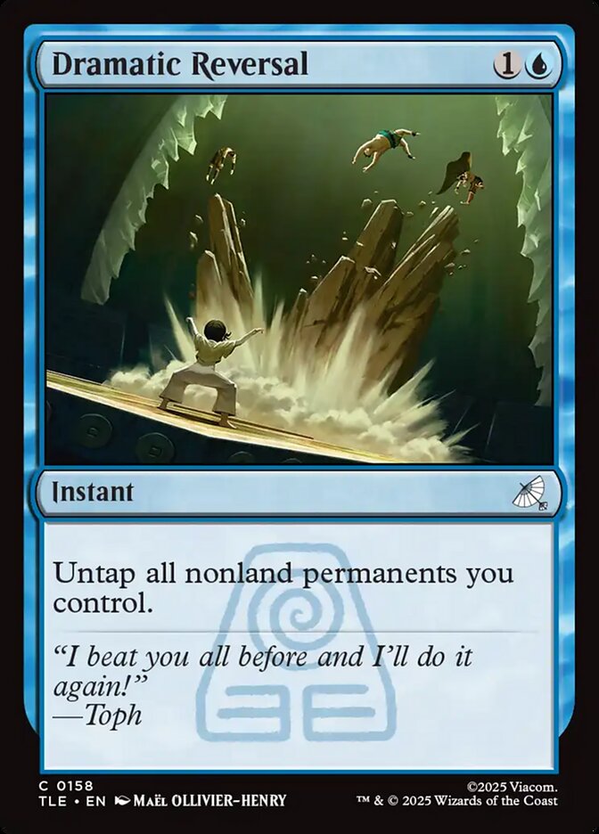 Dramatic Reversal 158/317 (Avatar: The Last Airbender: Eternal-Legal)  - Foil | Good Games Cannington