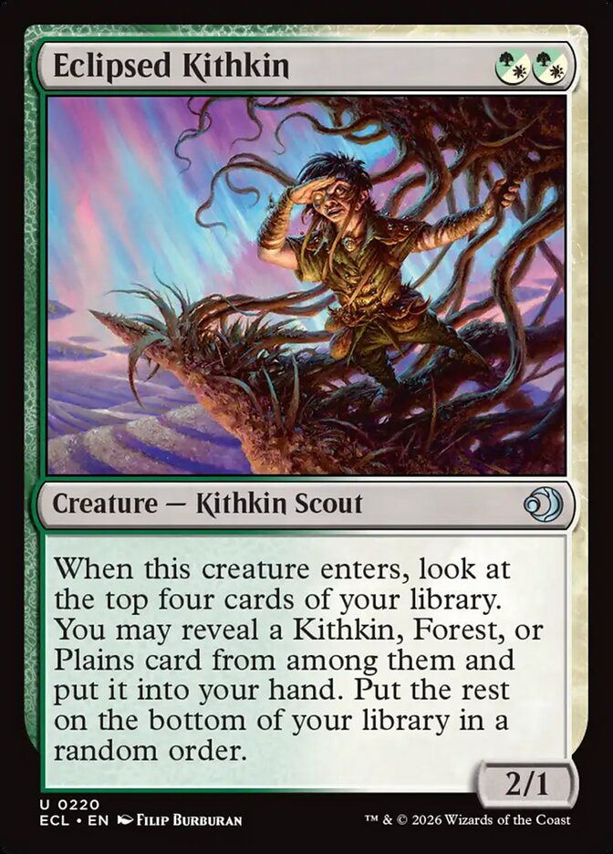 Eclipsed Kithkin 220 (Lorwyn Eclipsed)  - Foil | Good Games Cannington