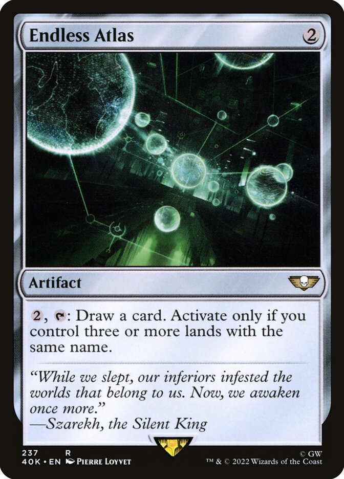 Endless Atlas 237 (Universes Beyond: Warhammer 40,000)  | Good Games Cannington