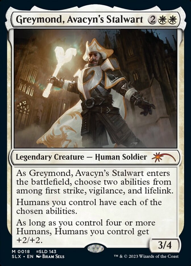 Greymond Avacyns Stalwart 18 (SLX Cards)  | Good Games Cannington