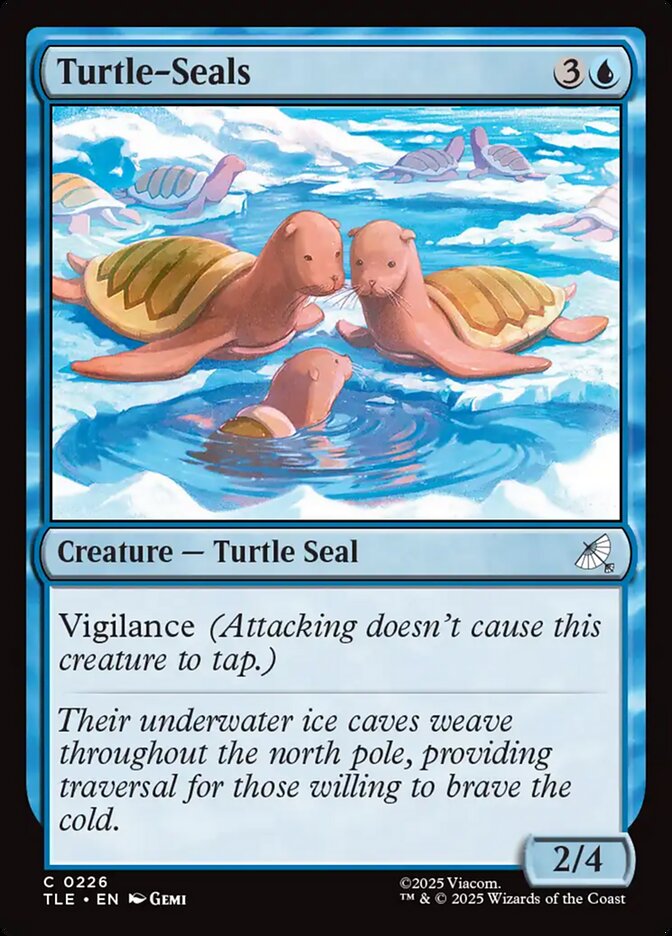 Turtle-Seals 226 (Avatar: The Last Airbender: Eternal-Legal)  - Foil | Good Games Cannington