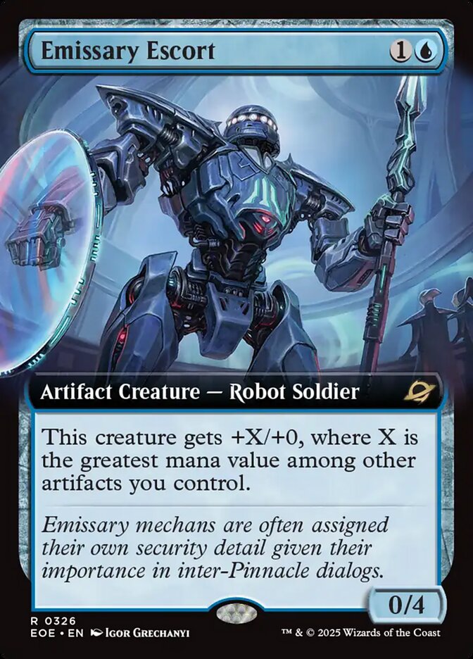 Emissary Escort 326 (Edge of Eternities)  - Foil | Good Games Cannington