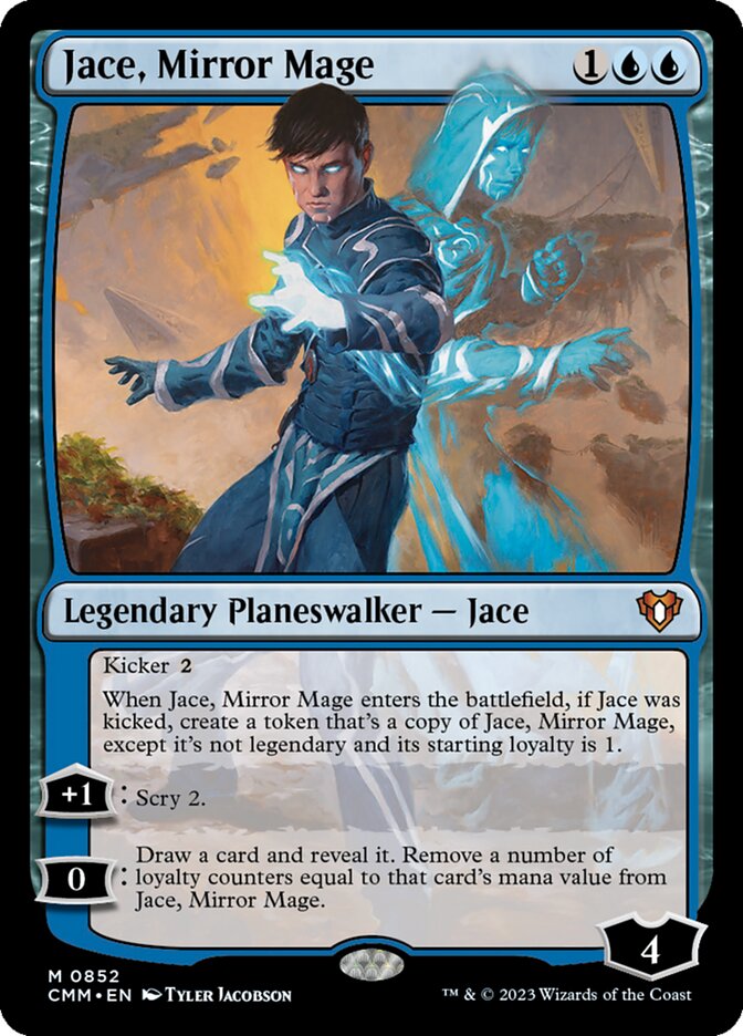 Jace, Mirror Mage 852 (Commander Masters)  | Good Games Cannington