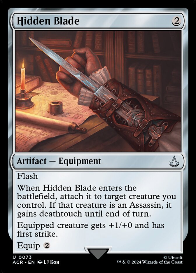 Hidden Blade 73 (Universes Beyond: Assassin's Creed)  | Good Games Cannington