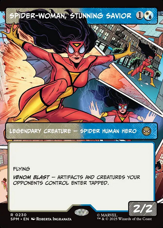 Spider-Woman, Stunning Savior 230 (Marvel's Spider-Man)  - Foil | Good Games Cannington