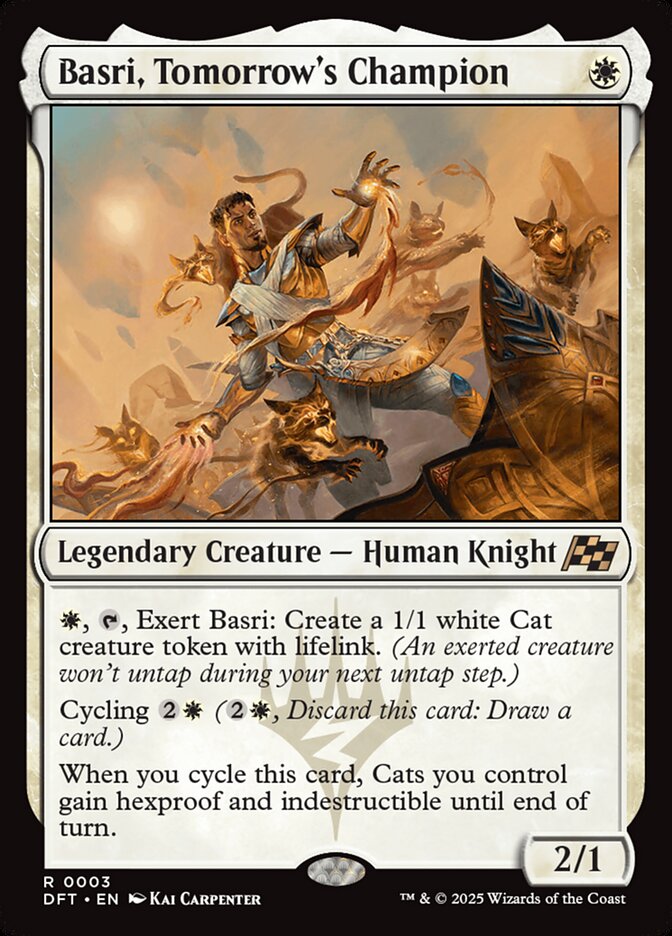 Basri, Tomorrow's Champion 3/291 (Aetherdrift)  - Foil | Good Games Cannington