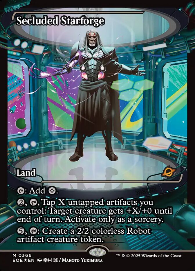 Secluded Starforge 366 (Edge of Eternities)  - Foil | Good Games Cannington