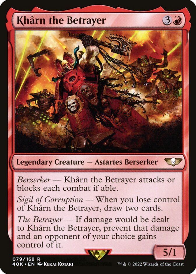 Kharn the Betrayer 79 (Universes Beyond: Warhammer 40,000)  | Good Games Cannington