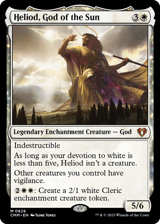 Heliod, God of the Sun 826/451 (Commander Masters)  | Good Games Cannington
