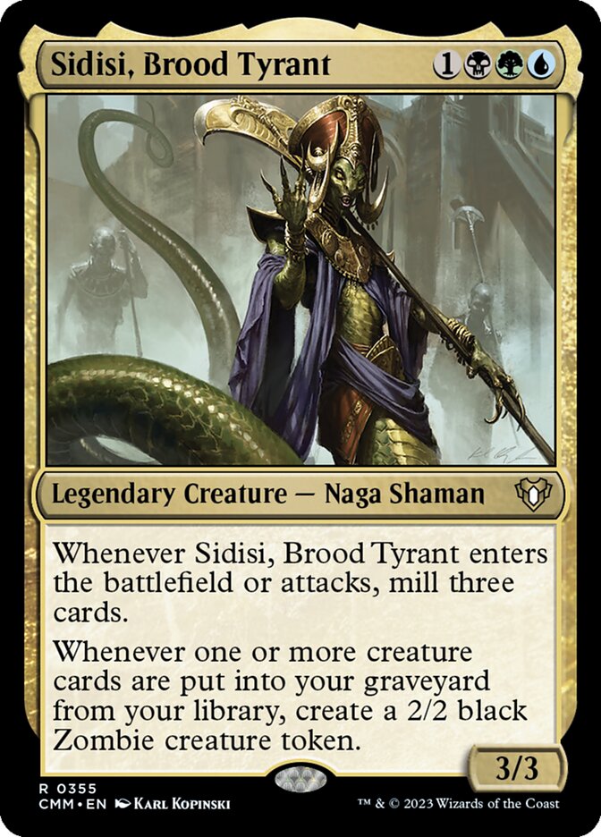 Sidisi, Brood Tyrant 355 (Commander Masters)  | Good Games Cannington
