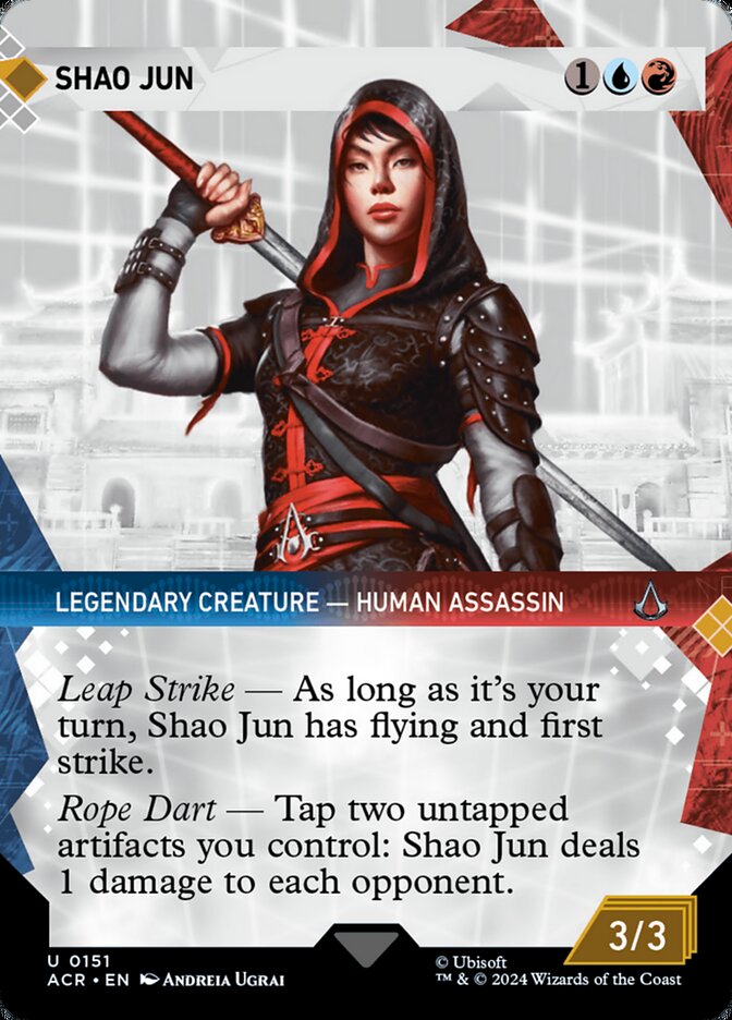 Shao Jun 151 (Universes Beyond: Assassin's Creed)  - Showcase | Good Games Cannington