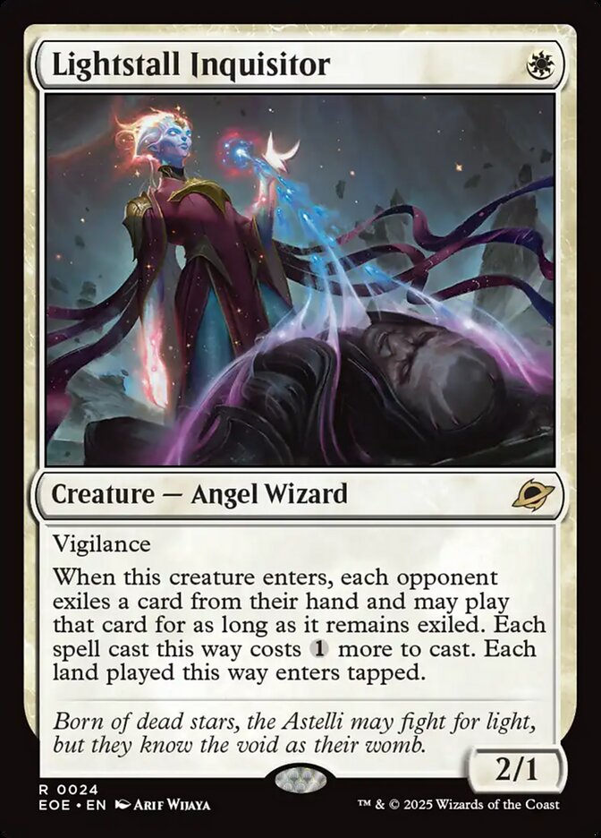 Lightstall Inquisitor 24 (Edge of Eternities)  - Foil | Good Games Cannington