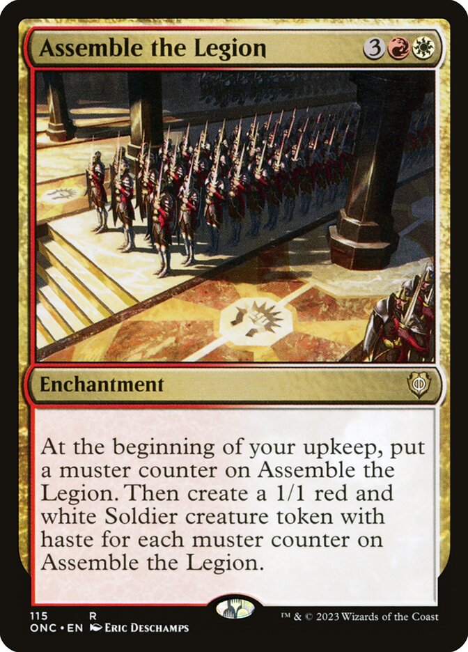 Assemble the Legion 115 (Commander: Phyrexia: All Will Be One)  | Good Games Cannington