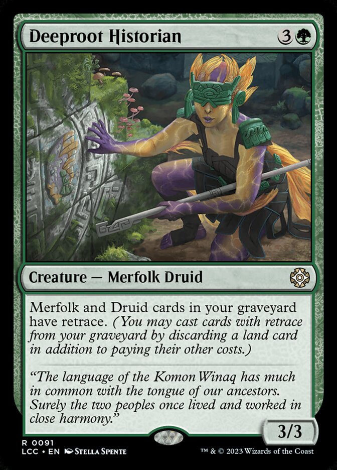 Deeproot Historian 91 (Commander: The Lost Caverns of Ixalan)  | Good Games Cannington