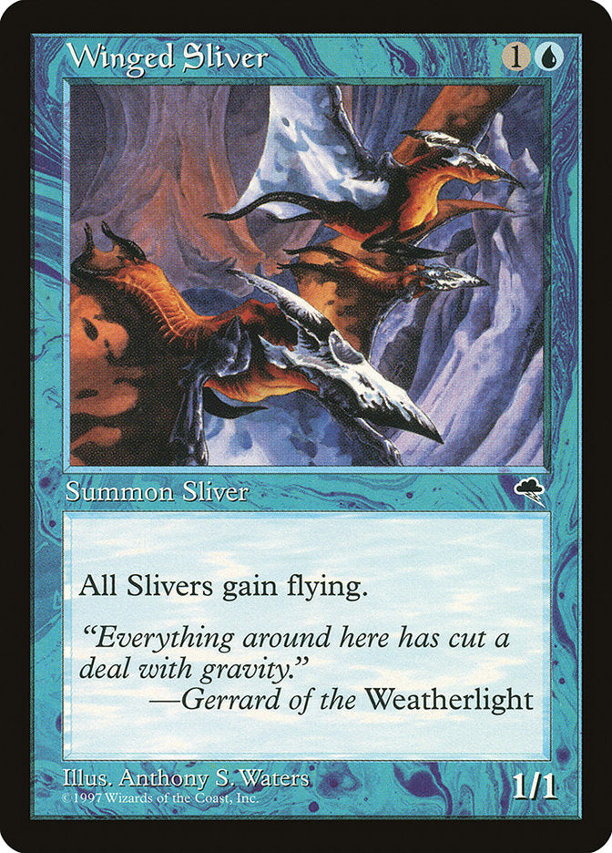 Winged Sliver 106 (Tempest)  | Good Games Cannington