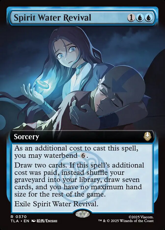 Spirit Water Revival  370 (Avatar: The Last Airbender)  - Extended Art Foil | Good Games Cannington