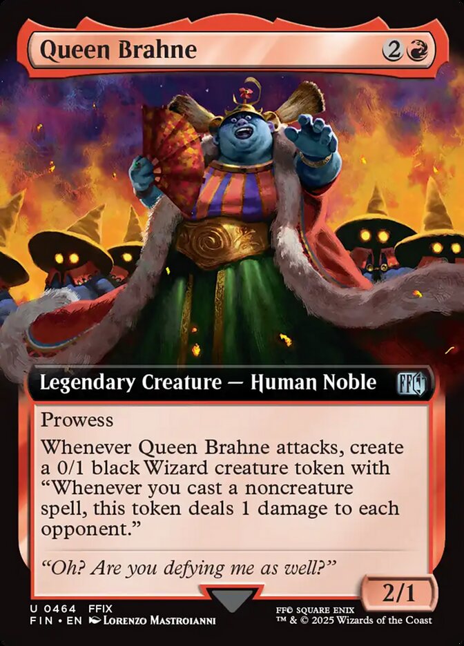 Queen Brahne 464 (FINAL FANTASY)  - Extended Art | Good Games Cannington