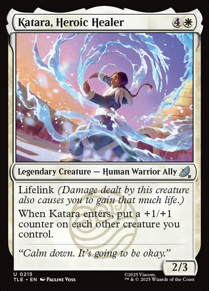 Katara, Heroic Healer 215/317 (Avatar: The Last Airbender: Eternal-Legal)  - Foil | Good Games Cannington