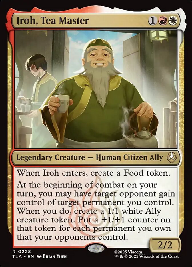 Iroh, Tea Master 228 (Avatar: The Last Airbender)  | Good Games Cannington